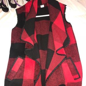Flannel vest